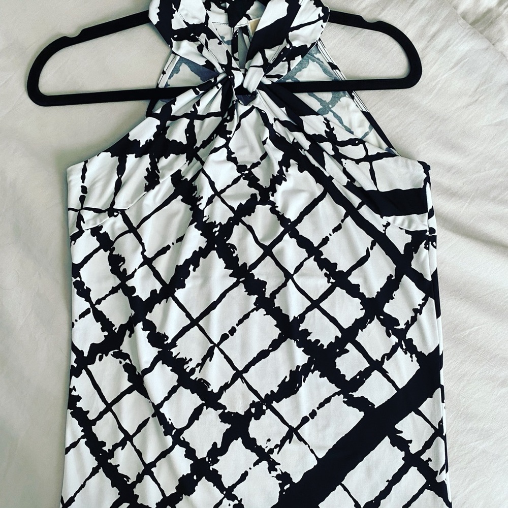 Women’s halter top with banded bottom